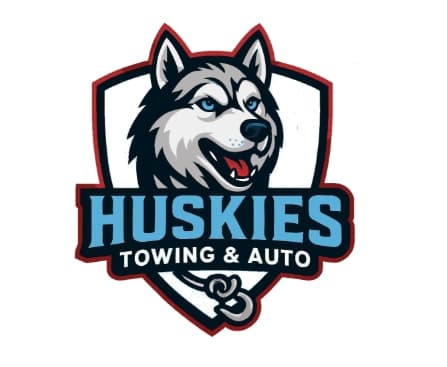 Huskies Towing & Auto logo